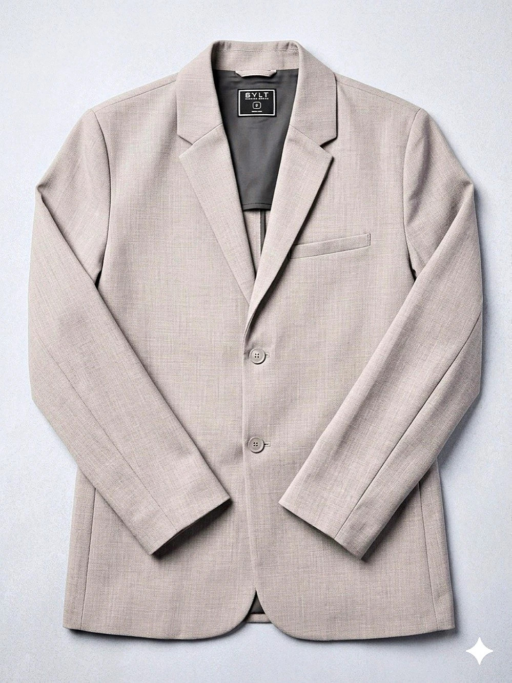 BYLT Premium Basics Blazer Gray Small Like New Blazer
